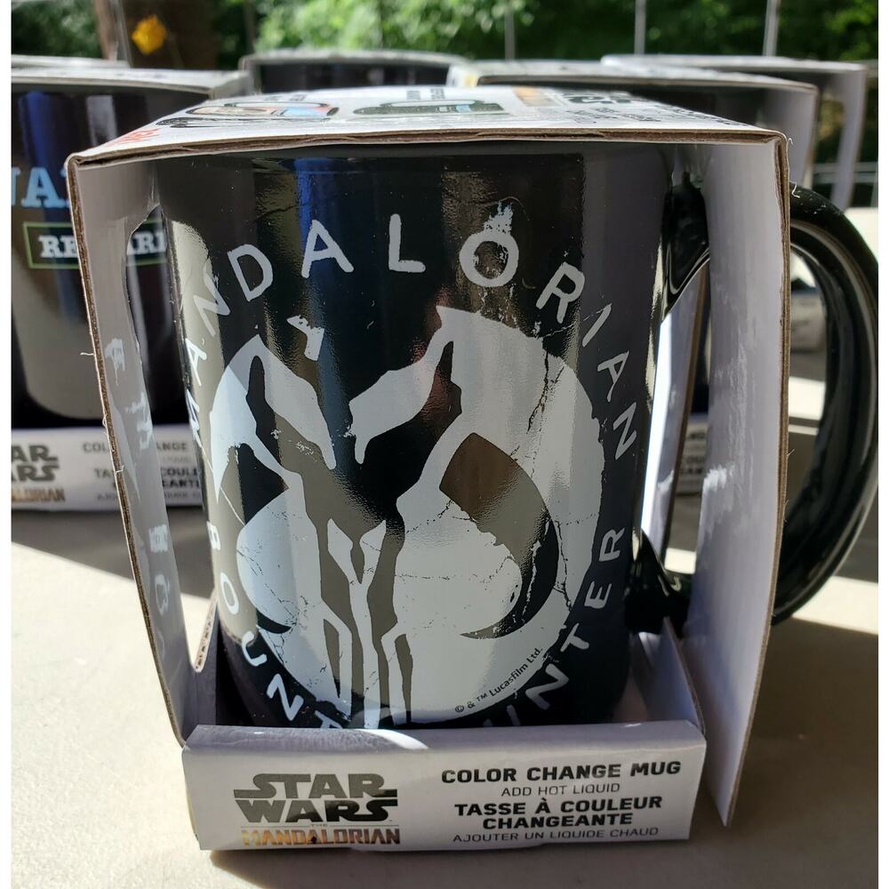 Star Wars Mug The Mandalorian Color Changing Cup Collectable Coffee Tea NWT Gift